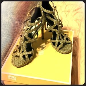 Michael Kors Heal ,Sparkly beautiful sandal